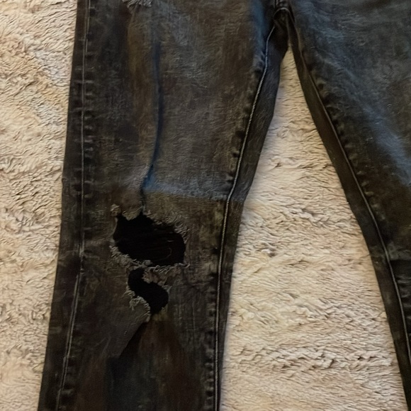 American Eagle Distressed Skinny Jeans 33x34 - Picture 4 of 12